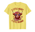 Western Pregnancy Reveal Little Moody T-Shirt - Minimalist Print Unisex - T-Shirt, Sweatshirt, Hoodie