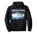 Argentina Flag Argentine Pride Hoodie - Graphic Print for Adults - T-Shirt, Sweatshirt, Hoodie