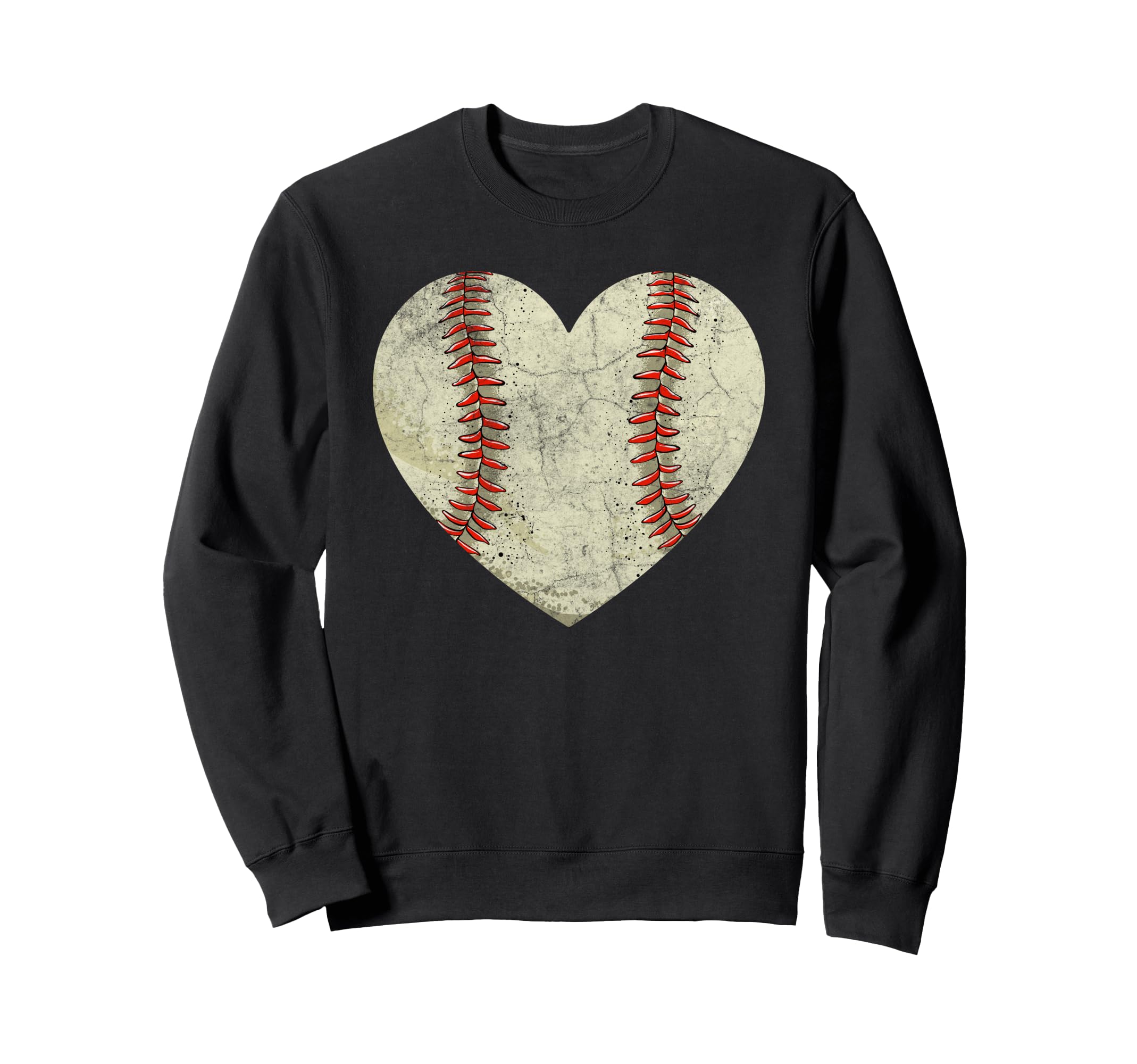 Baseball Heart Mom Dad Sports Player Sweatshirt - Streetwear Style Unisex - T-Shirt, Sweatshirt, Hoodie