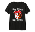 Busy Raising Ballers Funny Baseball T-Shirt - Custom Art Print for Adults - T-Shirt, Sweatshirt, Hoodie