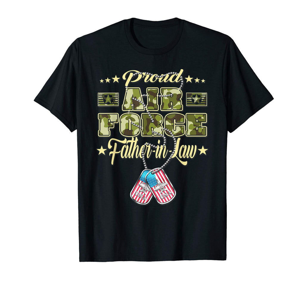 Mens Proud Air Force Father Law Us Flag T-Shirt - Novelty Apparel Unisex - T-Shirt, Sweatshirt, Hoodie