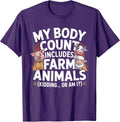 Embarrassing Farmer Meme Inappropriate Farm Animals - Adult & Kids T-Shirts, Sweatshirts & Hoodies apparel design preview 1