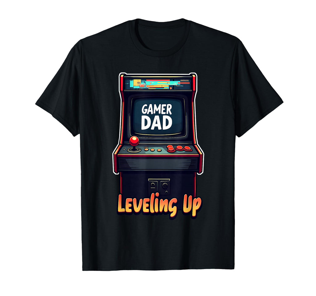 Fathers Day Gift Gamer Dad Leveling Up T-Shirt - Streetwear Style Men Women - T-Shirt, Sweatshirt, Hoodie