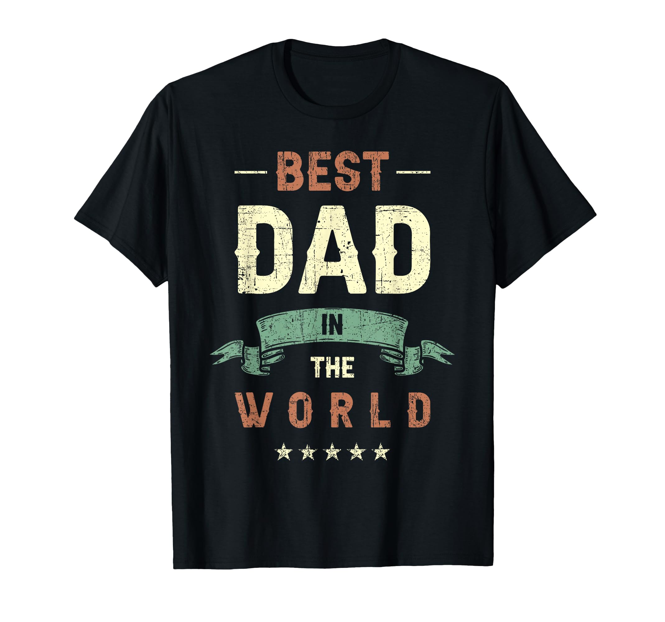 Best Dad World T-Shirt - Fun Novelty Design Men Women - T-Shirt, Sweatshirt, Hoodie