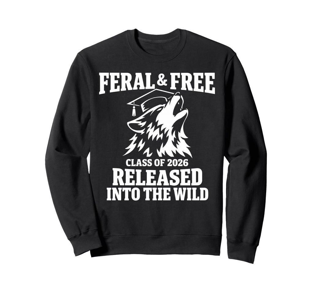 Senior Graduation School Class 2026 Sweatshirt - Graphic Print Men Women - T-Shirt, Sweatshirt, Hoodie