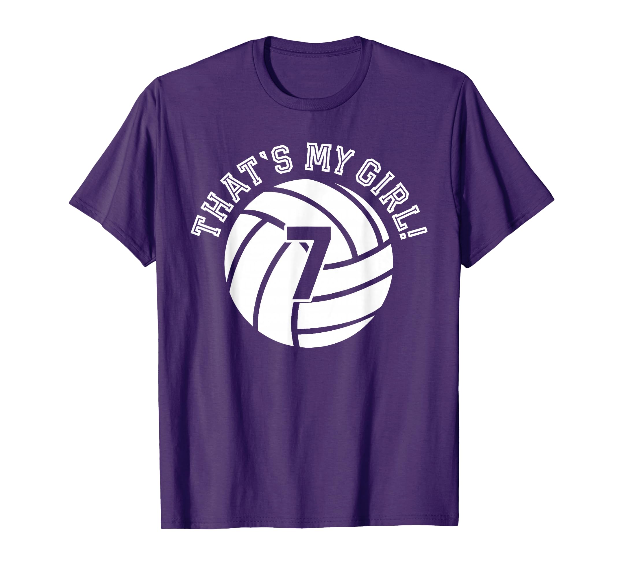 Unique Thats My 7 Volleyball Player T-Shirt - Custom Art Print Men Women - T-Shirt, Sweatshirt, Hoodie