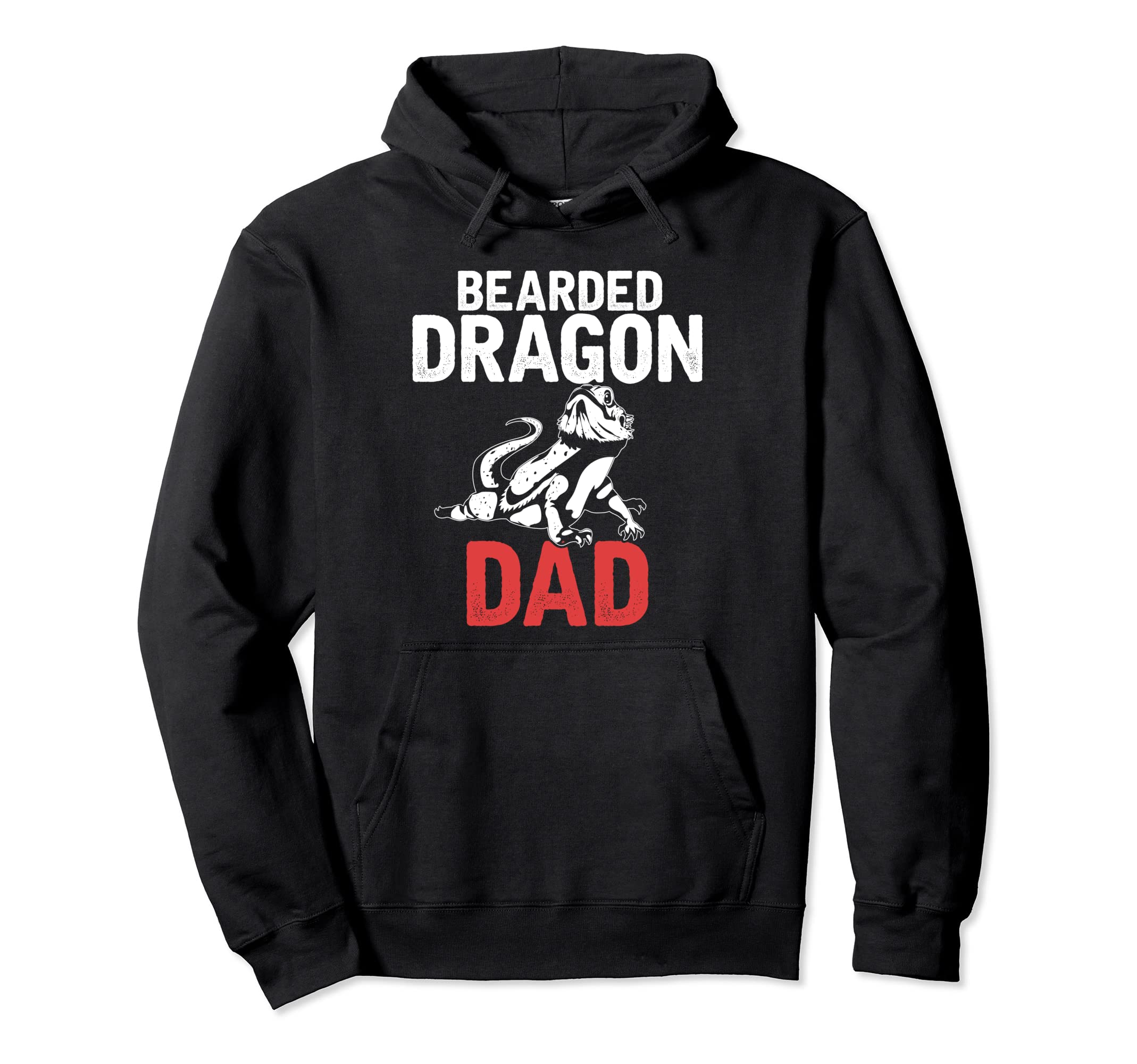 Bearded Dragon Dad Reptile Animal Lizard Hoodie - Minimalist Print Unisex - T-Shirt, Sweatshirt, Hoodie