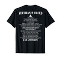 Veterans Creed Im Veteran Small T-Shirt - Unique Graphic for Adults - T-Shirt, Sweatshirt, Hoodie