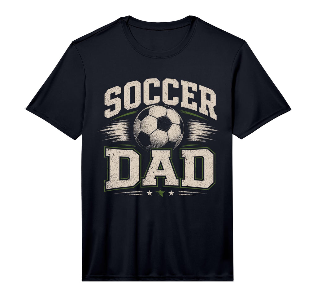 Mens Soccer Dad Sports Dad Performance T-Shirt - Aesthetic Graphic Unisex - T-Shirt, Sweatshirt, Hoodie
