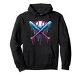 Baseball Bat Drip Funny Hoodie - Casual Everyday Wear for Adults - T-Shirt, Sweatshirt, Hoodie