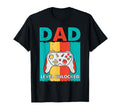 Funny New Dad Dad Level Unlocked T-Shirt - Minimalist Print Men Women - T-Shirt, Sweatshirt, Hoodie