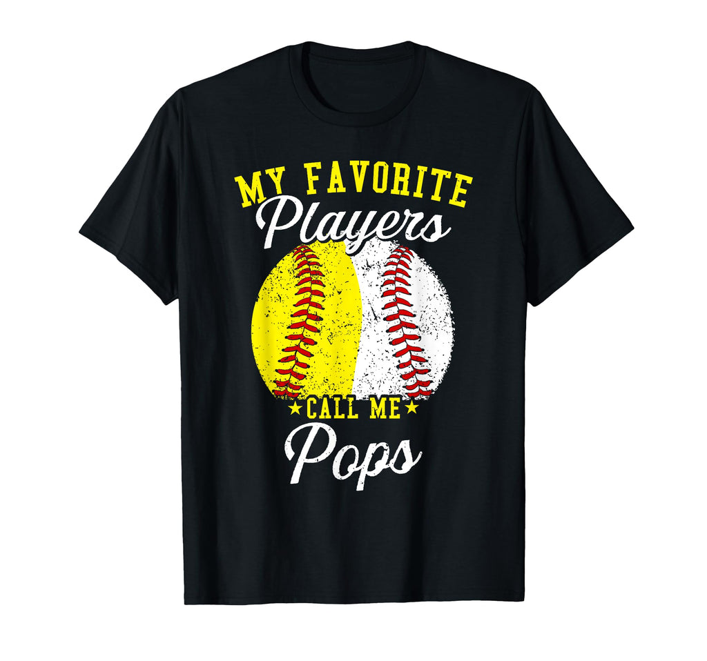 Funny My Favorite Baseball Softball Player T-Shirt - Unique Graphic Unisex - T-Shirt, Sweatshirt, Hoodie