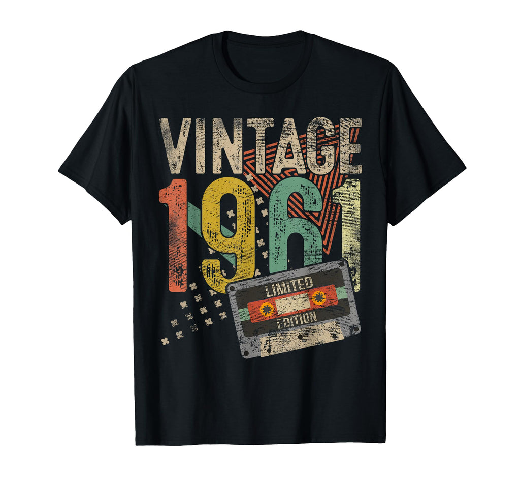 1961 Tape 65Th Birthday Gift 65 Year T-Shirt - Aesthetic Graphic Men Women - T-Shirt, Sweatshirt, Hoodie