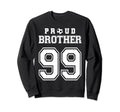 Number 99 Custom Proud Soccer Sweatshirt - Custom Art Print for Adults - T-Shirt, Sweatshirt, Hoodie