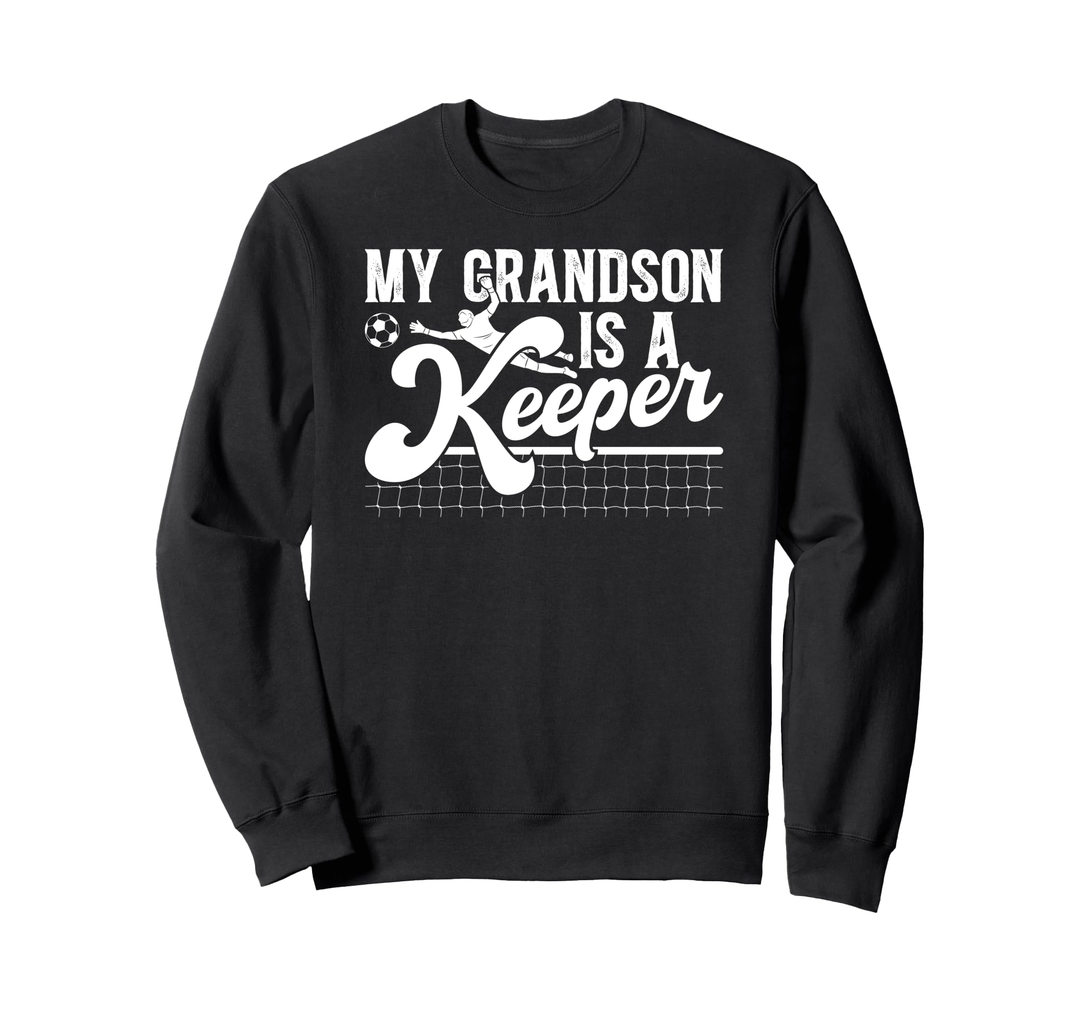 Proud Soccer Keeper Papa Soccer Sweatshirt - Aesthetic Graphic Unisex - T-Shirt, Sweatshirt, Hoodie