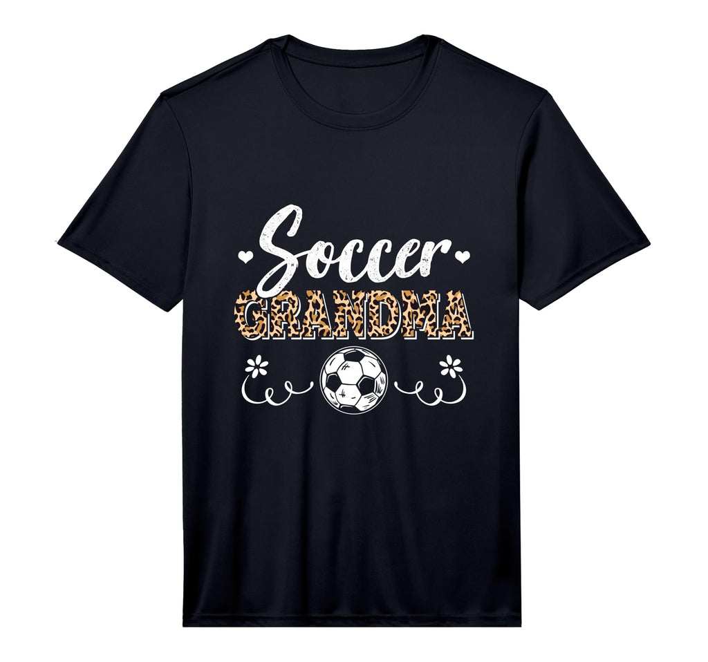 Mens Funny Soccer Grandma Leopard T-Shirt - Minimalist Print Men Women - T-Shirt, Sweatshirt, Hoodie