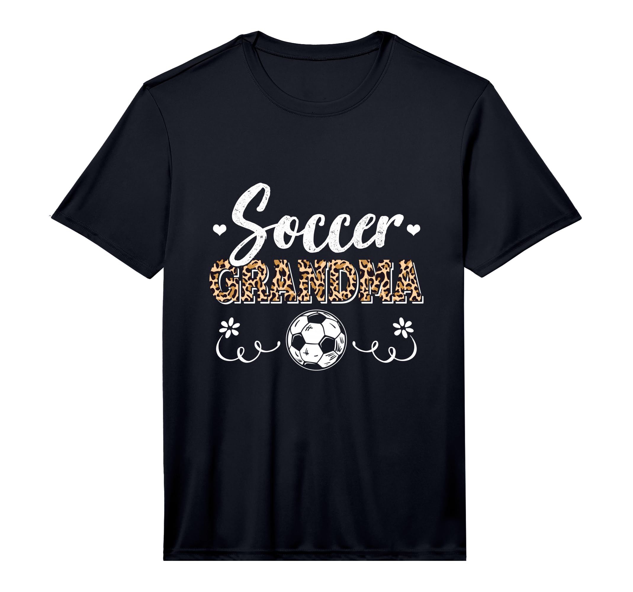 Mens Funny Soccer Grandma Leopard T-Shirt - Minimalist Print Men Women - T-Shirt, Sweatshirt, Hoodie