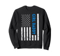 Fathers Day Daddy Us Flag Dad Sweatshirt - Streetwear Style for Adults - T-Shirt, Sweatshirt, Hoodie