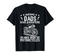 Awesome Dads Have Daughters And Ride T-Shirt - Aesthetic Graphic Unisex - T-Shirt, Sweatshirt, Hoodie