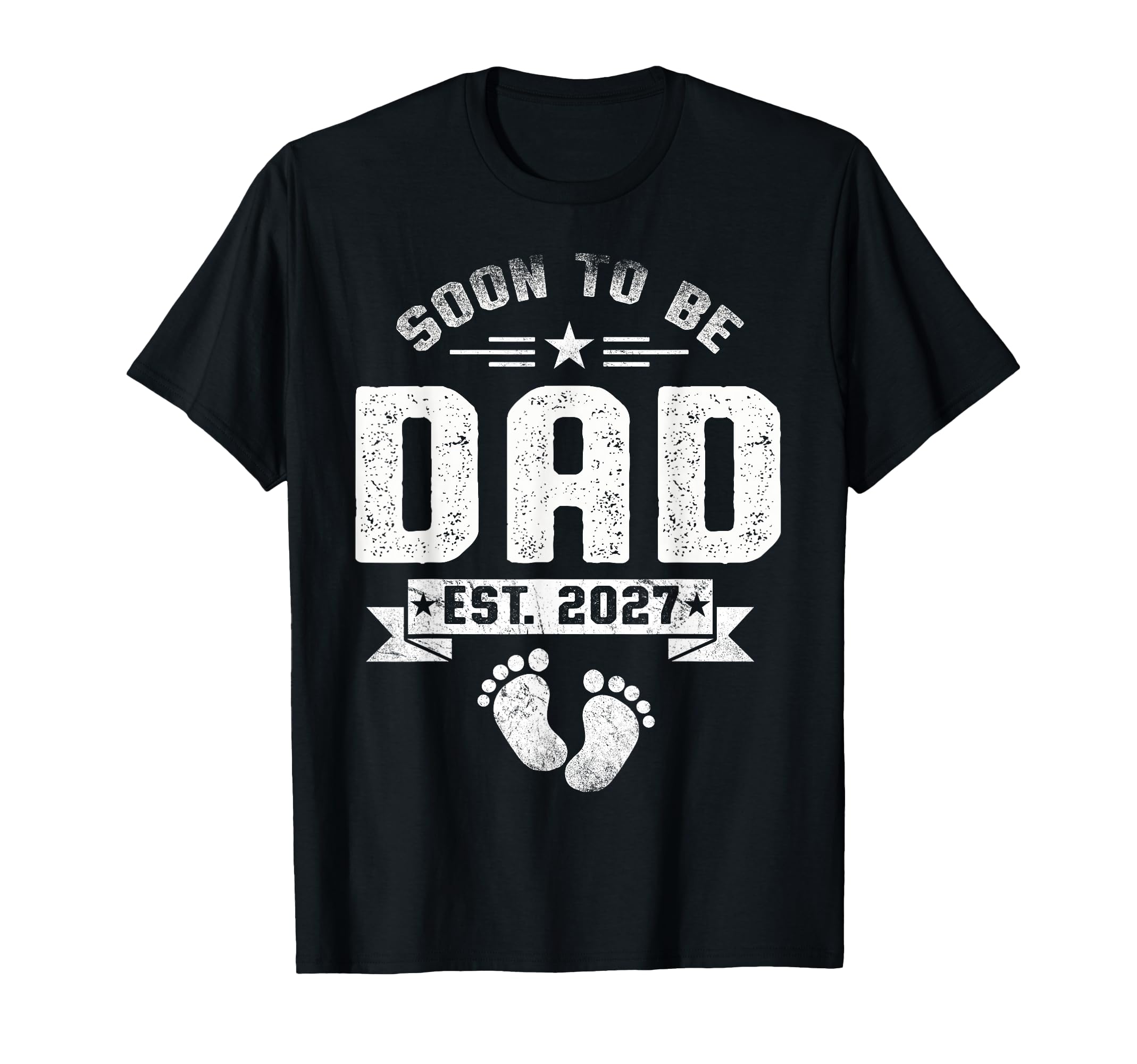 Soon To Be Dad Est 2027 New Dad T-Shirt - Unique Graphic Men Women - T-Shirt, Sweatshirt, Hoodie