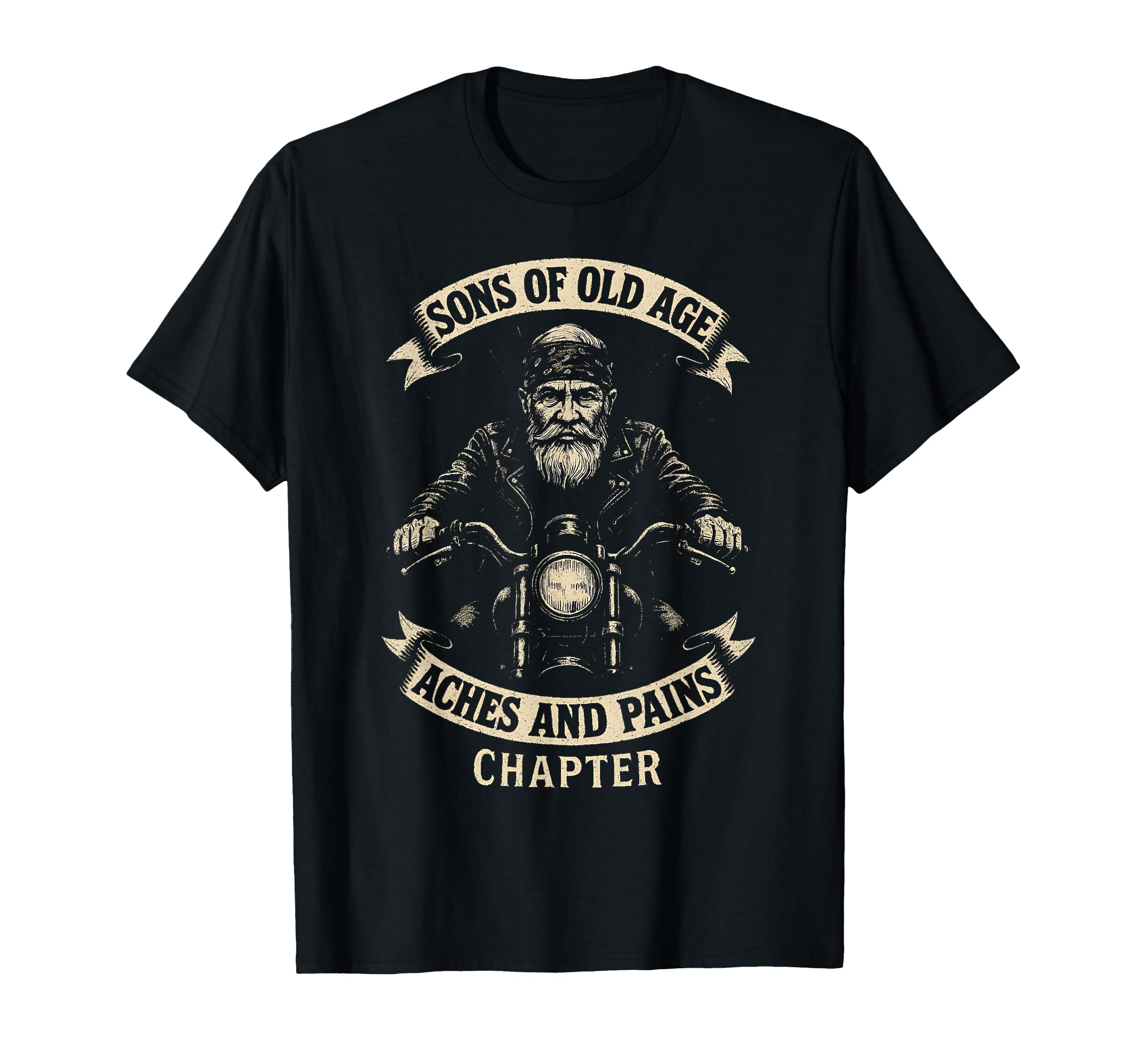 Sons Old Age Aches And Pain Chapter T-Shirt - Custom Art Print for Adults - T-Shirt, Sweatshirt, Hoodie
