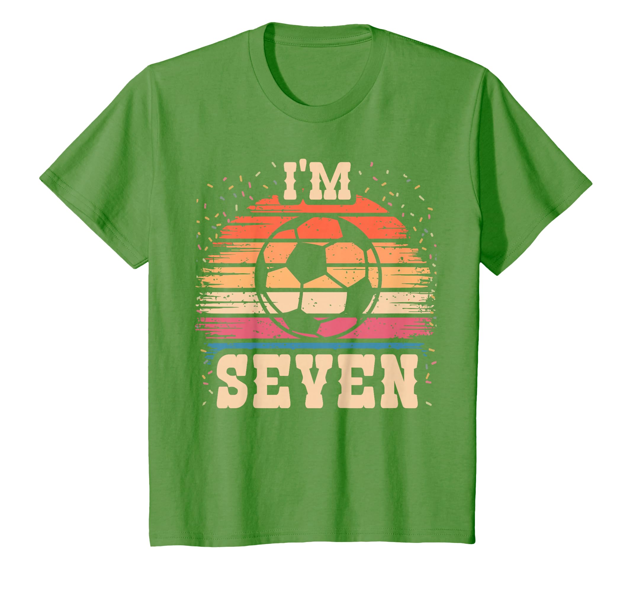 Soccer 7 Year Old Birthday 7Th Soccer T-Shirt - Fun Novelty Design Unisex - T-Shirt, Sweatshirt, Hoodie