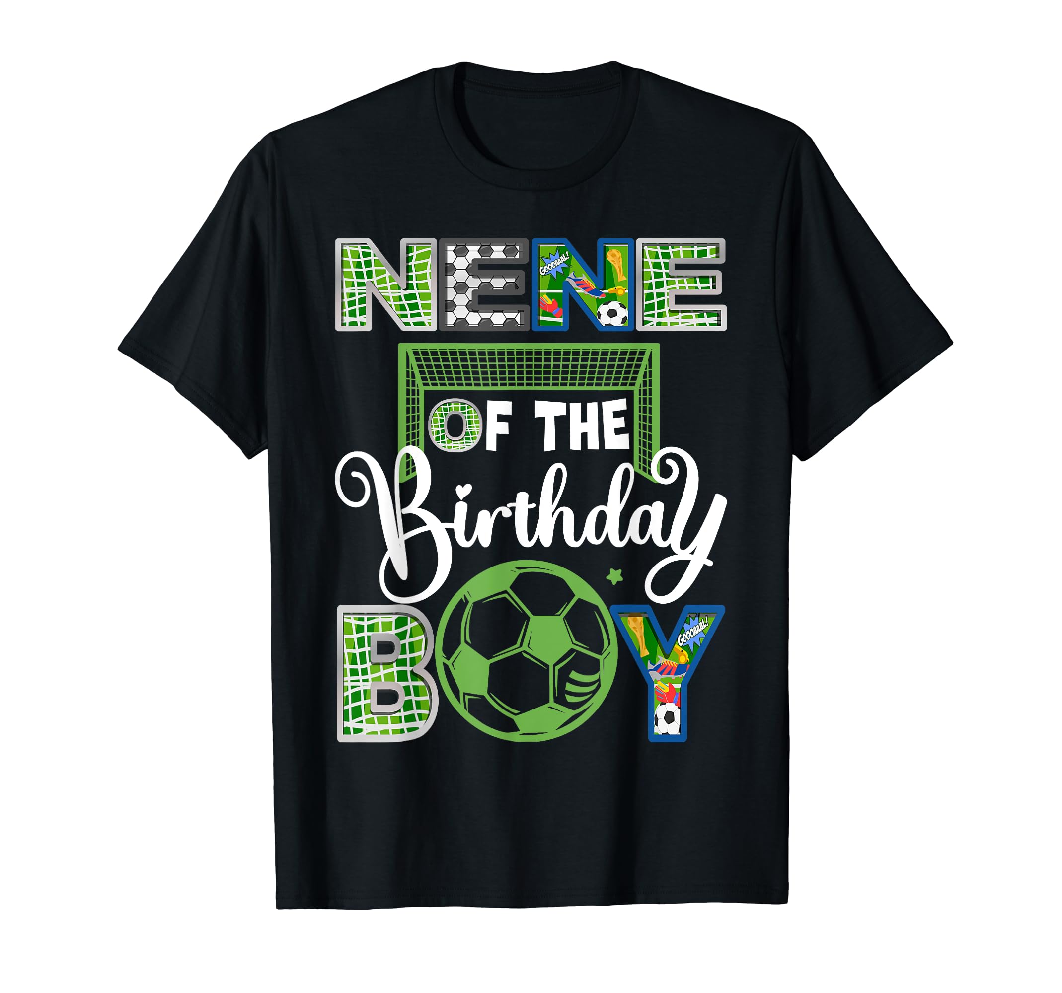 Nene Birthday Soccer Baller Birthday T-Shirt - Minimalist Print for Adults - T-Shirt, Sweatshirt, Hoodie