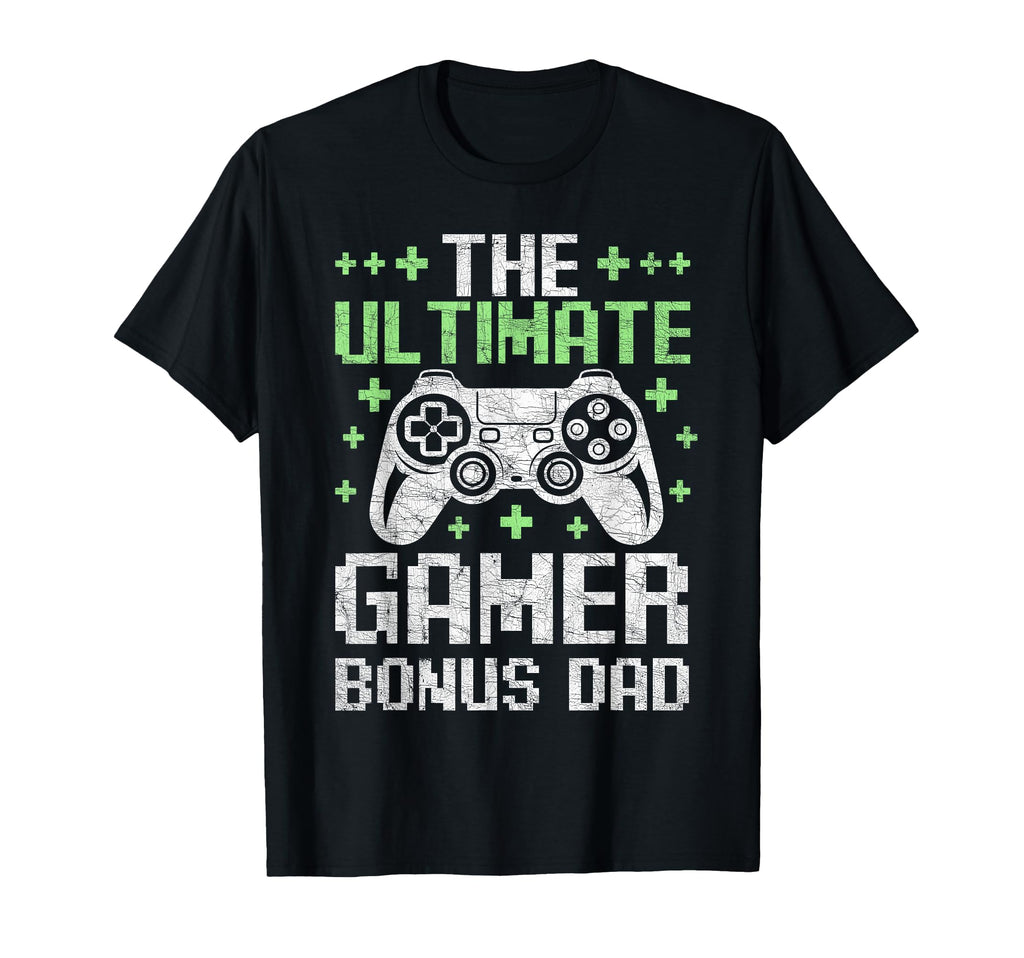 Stepdad Fathers Day Ultimate Gamer T-Shirt - Fun Novelty Design for Adults - T-Shirt, Sweatshirt, Hoodie