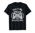 This Is My Gaming Funny Gamer Gift Dad T-Shirt - Custom Art Print Unisex - T-Shirt, Sweatshirt, Hoodie