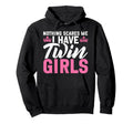Funny Dad Twins Fathers Day Funny Hoodie - Aesthetic Graphic for Adults - T-Shirt, Sweatshirt, Hoodie