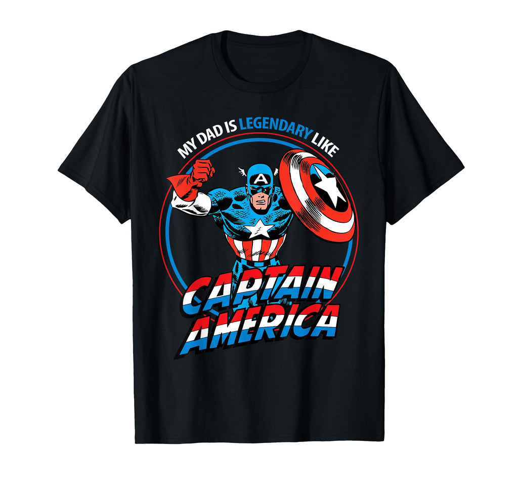 Marvel My Dad Is Legendary Like T-Shirt - Custom Art Print for Adults - T-Shirt, Sweatshirt, Hoodie