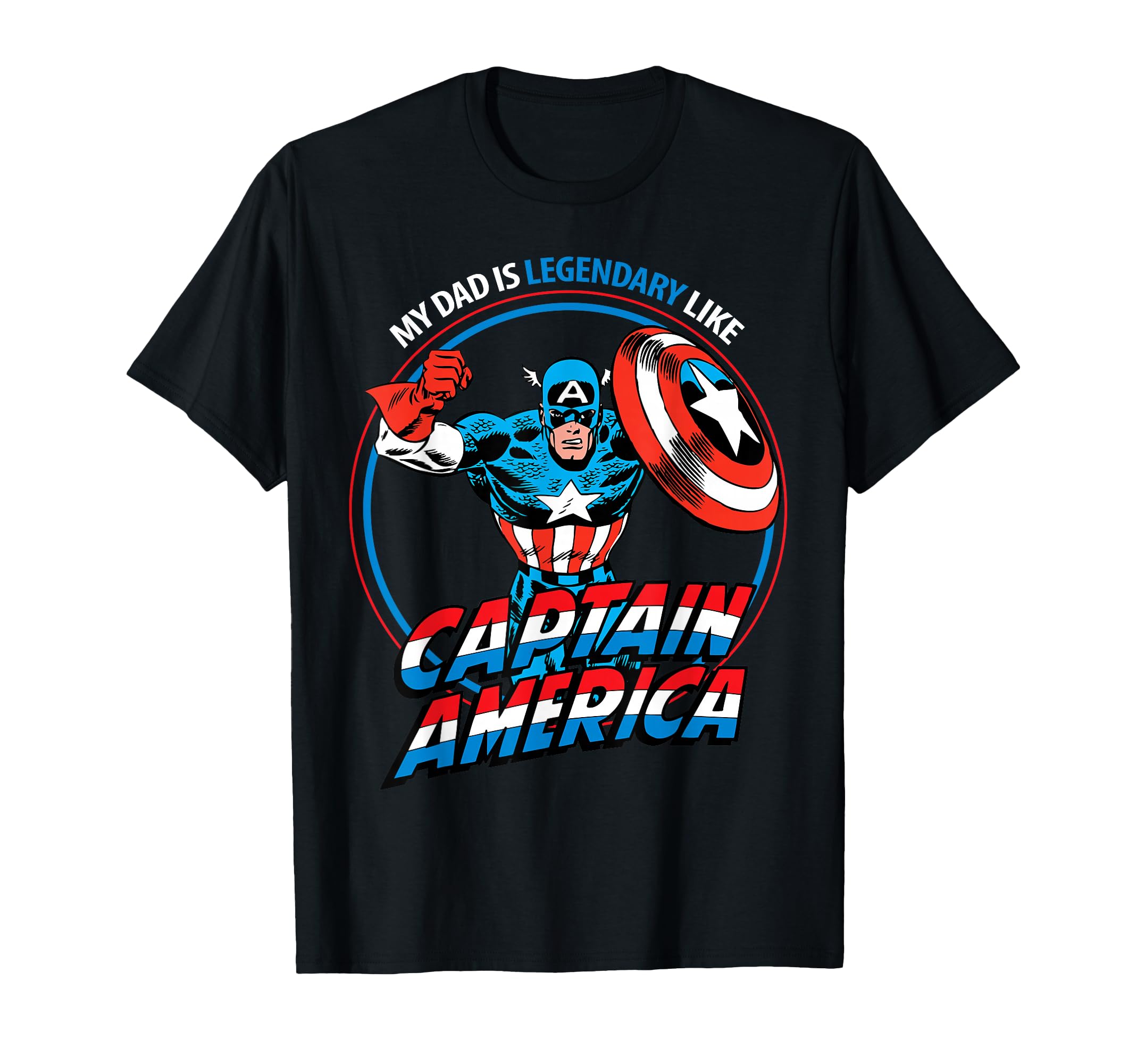 Marvel My Dad Is Legendary Like T-Shirt - Custom Art Print for Adults - T-Shirt, Sweatshirt, Hoodie