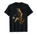 Cheetah Soccer Football T-Shirt - Custom Art Print Unisex - T-Shirt, Sweatshirt, Hoodie