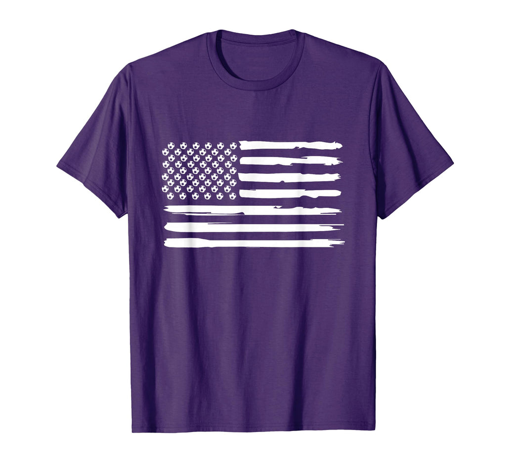 Usa Soccer Player American Flag Sweatshirt - Trendy Graphic Men Women - T-Shirt, Sweatshirt, Hoodie