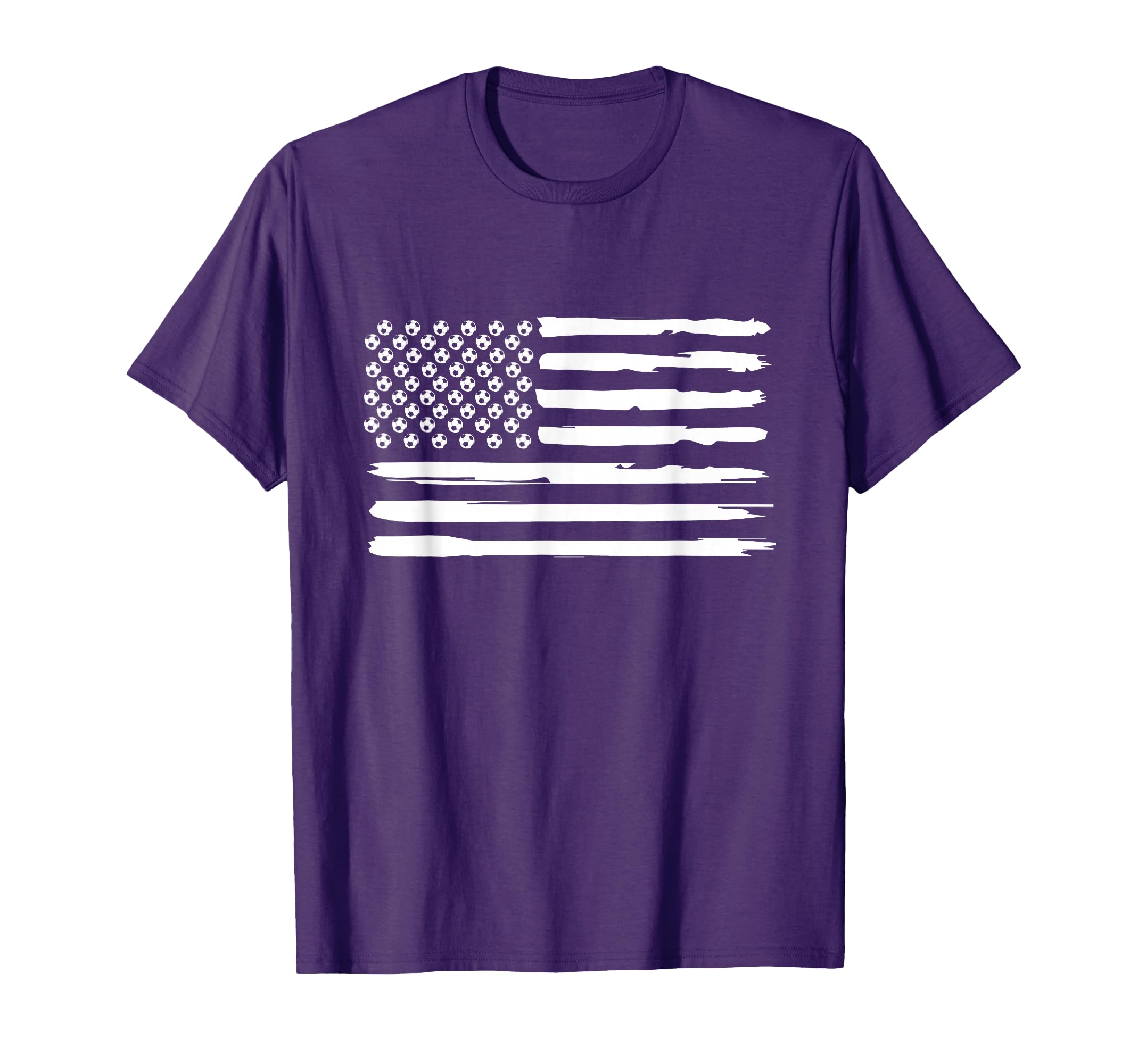Usa Soccer Player American Flag Sweatshirt - Trendy Graphic Men Women - T-Shirt, Sweatshirt, Hoodie