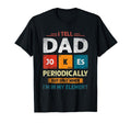 I Make Dad Jokes Periodically T-Shirt - Minimalist Print for Adults - T-Shirt, Sweatshirt, Hoodie