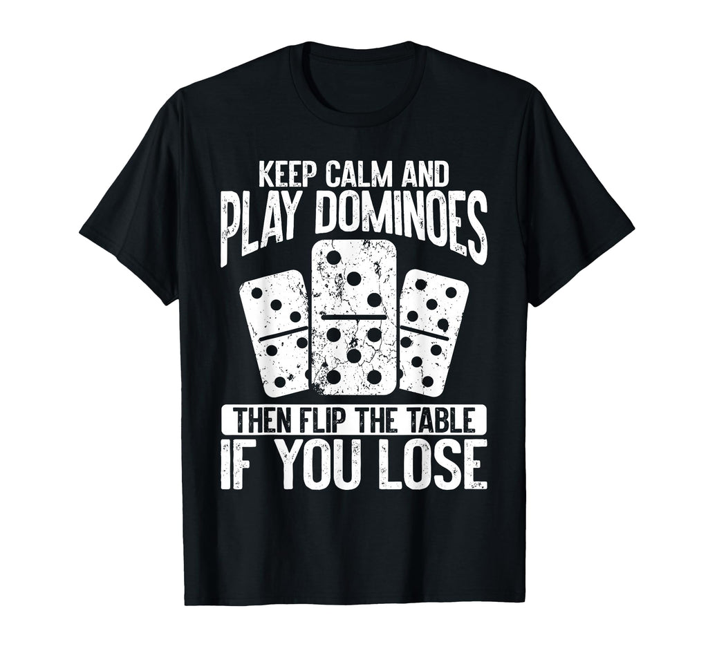Dominoes Enthusiast Play Dominoes Board T-Shirt - Trendy Graphic Men Women - T-Shirt, Sweatshirt, Hoodie
