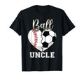 Ball Uncle Baseball Soccer Heart T-Shirt - Casual Everyday Wear Unisex - T-Shirt, Sweatshirt, Hoodie