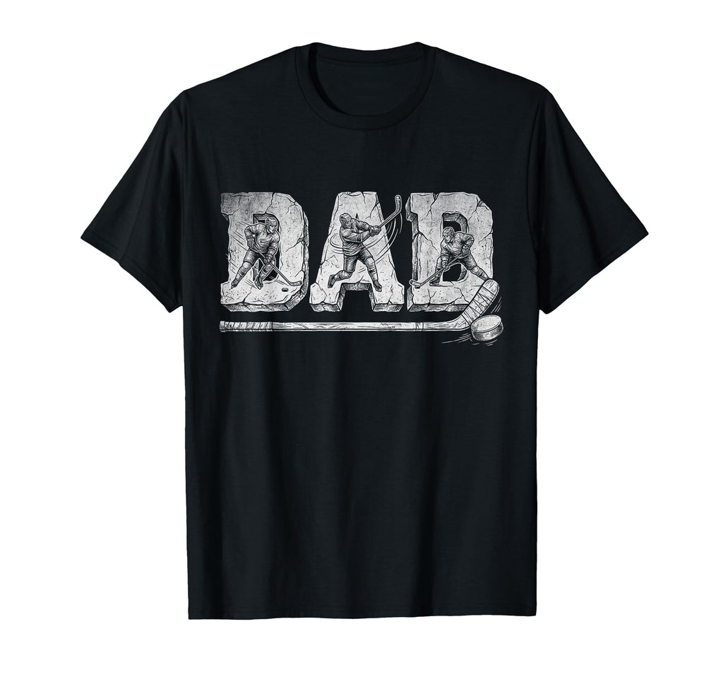 Hockey Dad Fathers Day T-Shirt - Streetwear Style Men Women - T-Shirt, Sweatshirt, Hoodie