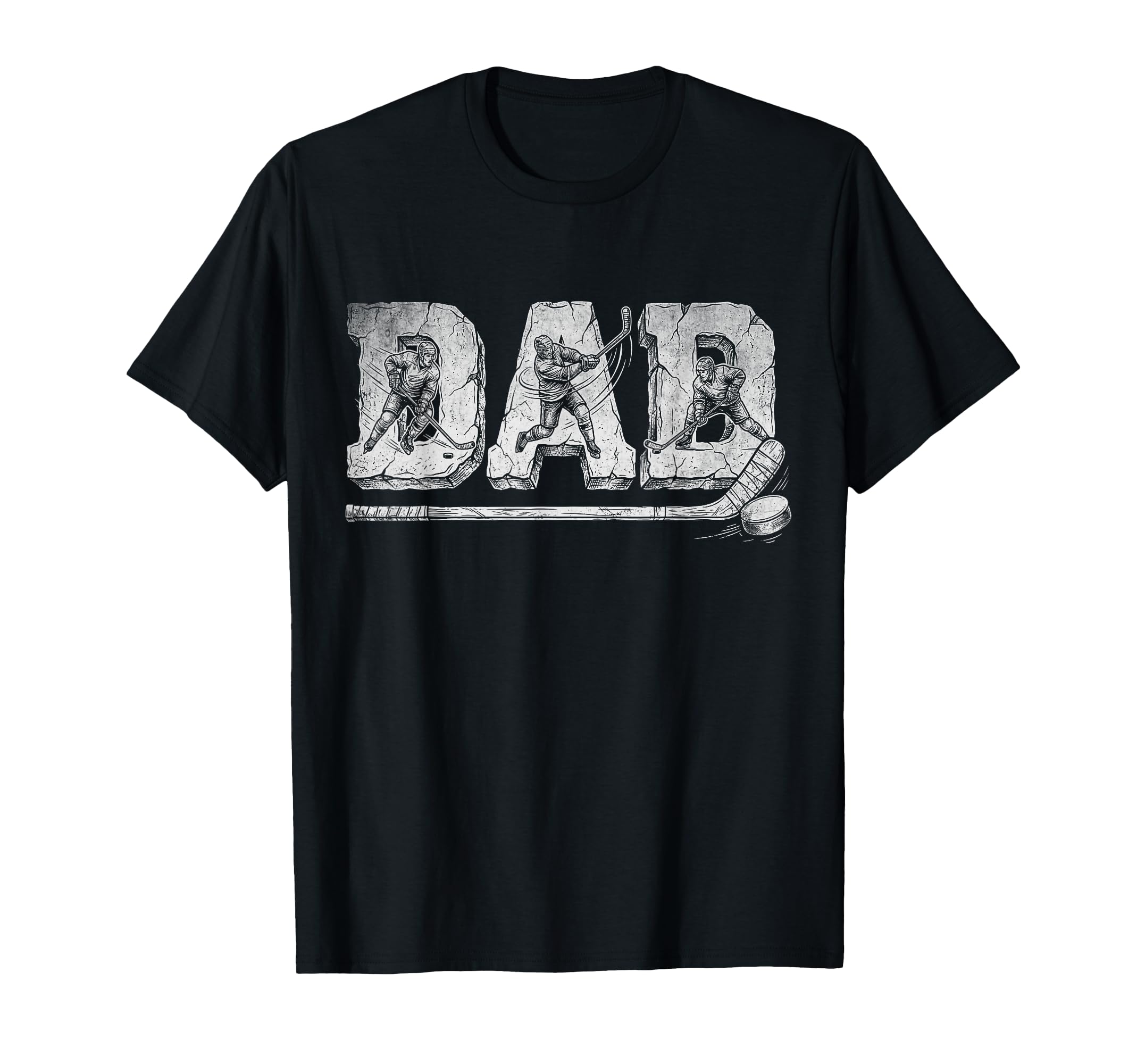 Hockey Dad Fathers Day T-Shirt - Streetwear Style Men Women - T-Shirt, Sweatshirt, Hoodie
