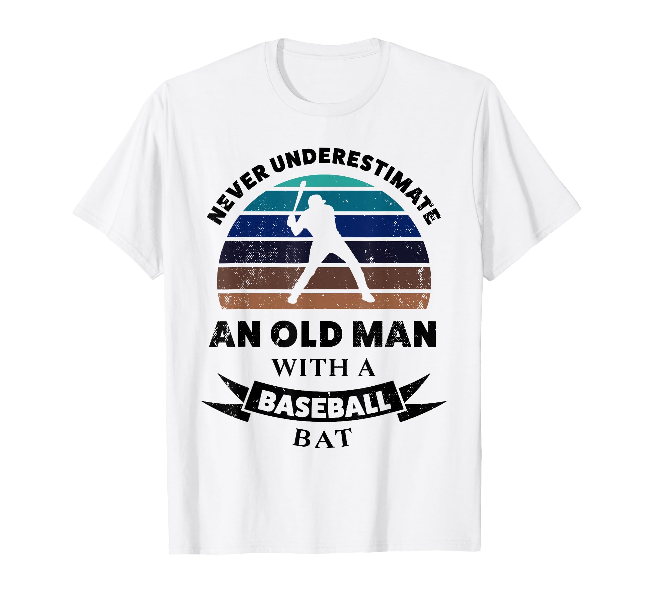 Old Baseball Funny Gift Dad T-Shirt - Streetwear Style for Adults - T-Shirt, Sweatshirt, Hoodie