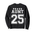 Number 25 Custom Proud Soccer Sweatshirt - Fun Novelty Design for Adults - T-Shirt, Sweatshirt, Hoodie