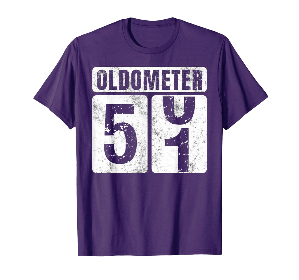 Oldometer 51 Funny 51St Birthday Gift T-Shirt - Casual Everyday Wear Unisex - T-Shirt, Sweatshirt, Hoodie