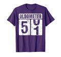 Oldometer 51 Funny 51St Birthday Gift T-Shirt - Casual Everyday Wear Unisex - T-Shirt, Sweatshirt, Hoodie