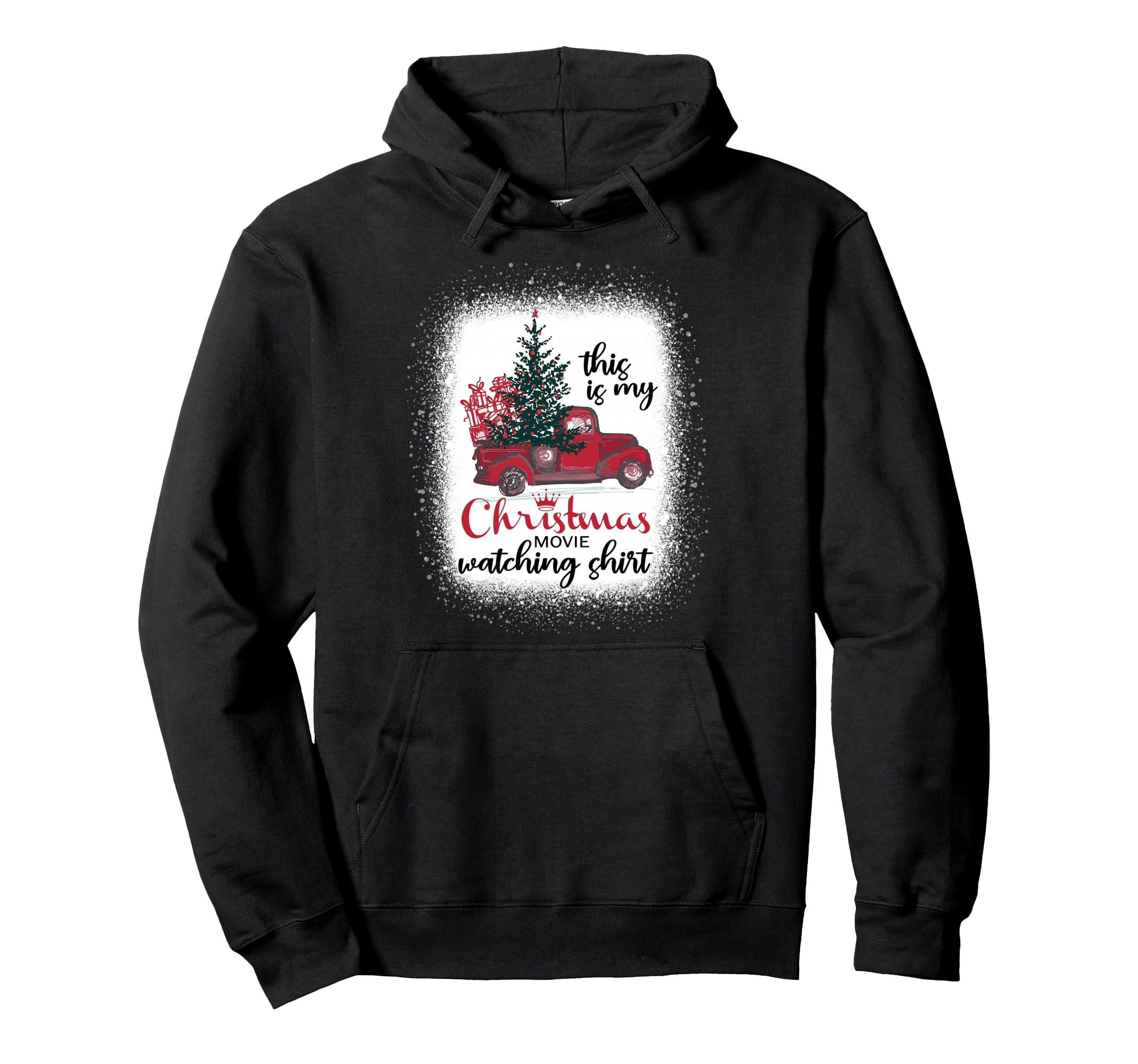 This Is My Movie Watching Red Truck Hoodie - Unique Graphic Unisex - T-Shirt, Sweatshirt, Hoodie