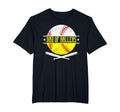 Dad Ballers Funny Dad Baseball And Softball T-Shirt - Graphic Print Unisex - T-Shirt, Sweatshirt, Hoodie