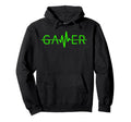 Gamer Heartbeat Video Games Gaming Hoodie - Aesthetic Graphic Unisex - T-Shirt, Sweatshirt, Hoodie