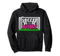 Soccer Aunt Soccer Player Aunt Soccer Hoodie - Aesthetic Graphic Unisex - T-Shirt, Sweatshirt, Hoodie