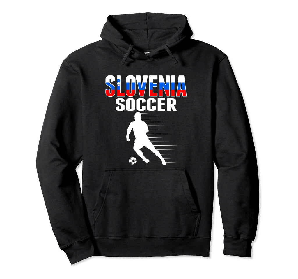 Slovenia Soccer Fans Jersey Hoodie - Casual Everyday Wear Men Women - T-Shirt, Sweatshirt, Hoodie