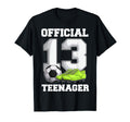Soccer 13 Year Old Birthday Teenager T-Shirt - Unique Graphic for Adults - T-Shirt, Sweatshirt, Hoodie